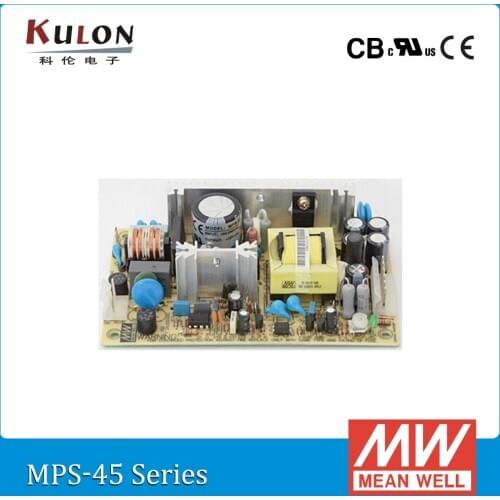 Original mean well 45W 15V 3A Power Supply MPS-45-15 Meanwell open frame Medical type Power Supply