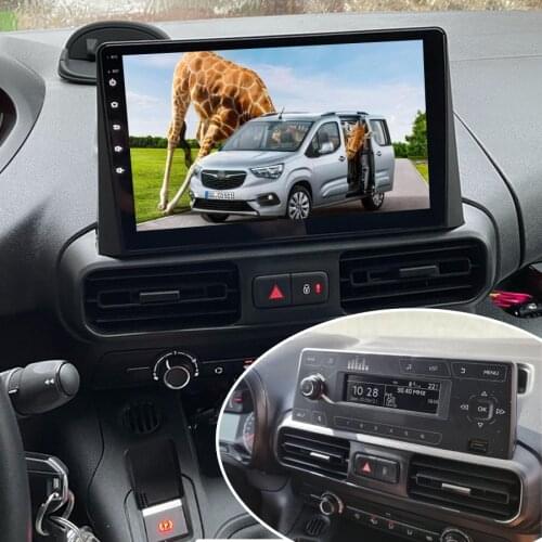 Carplay For Opel Combo 2019 Navigation Android 10 2din Car Radio Multimedia Video Player GPS 6GB Ram Autoradio Stereo Head Unit