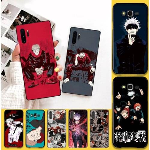 Jujutsu Kaisen Uchida Yuuma Gojo Satoru Phone Case For Samsung Galaxy Note20 ultra 7 8 9 10 Plus lite M51 M21 M30S