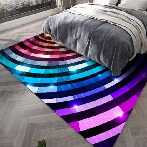 Coloured Bedroom Rug Kids Room Play Mat Carpet Flannel Parlor Area Rugs Large Size Home Carpets for Living Room Decorate Tapetes