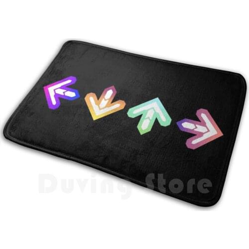 Ddr Arrows Carpet Mat Rug Cushion Soft Ddr Dance Dance Revolution Rhythm Games Old School Games Ps2 Playstation Arcade