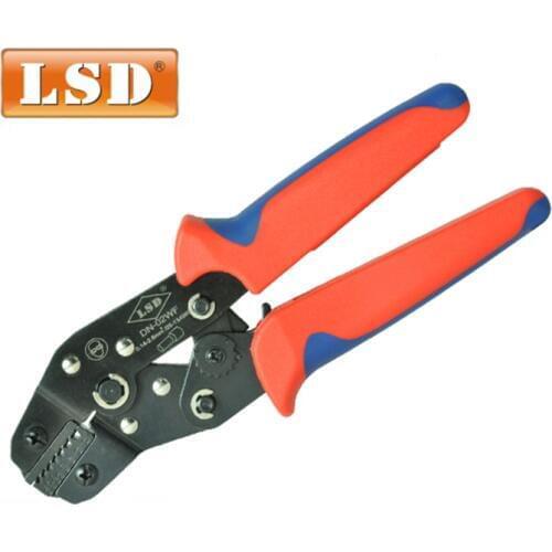 DN-02WF ratchet crimpers for 0.14-2.5mm2 26-14AWG wire-end ferrules crimping press plier