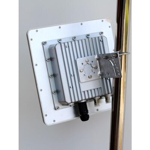 5GHz Dual Polarized 2x2 MIMO Panel Outdoor Long Range Antenna with Aluminum Enclosure