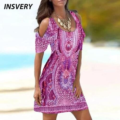INSVERY Open Summer Dresses