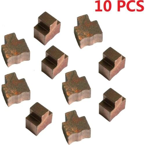 10x Motor Carbon Brush 1x Brush Holder 12V Rechargeable Drill Motor Accs For Dongcheng Bosch RS550 Electric Screwdriver Part