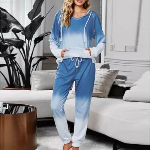 Office Ladies Womens Pantsuit Blue Business Classic Pants Set Two Piece Casual Suits Long Sleeve Sportwear Woman Clothing#3