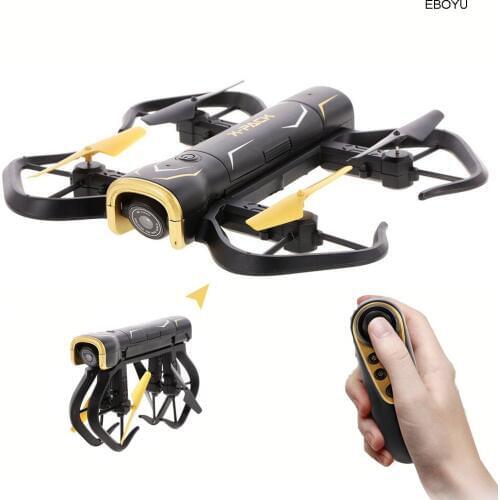 Attop XT-5 2.4Ghz 4CH Foldable Wifi FPV 720P / 480P HD Camera Gravity Sense Altitude Hold Headless RC Quadcopter Drone RTF