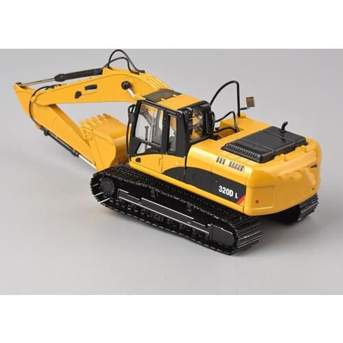 Collection Diecast 320D L 1/50TH Diecast Hydraulic Excavator Yellow Car Model Toy Diecast Model Engineering Vehicles Model