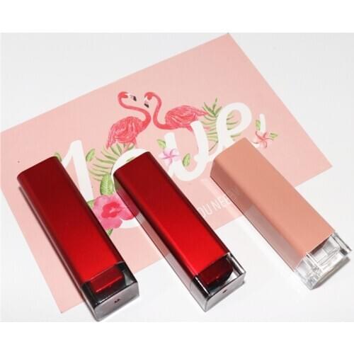 New 5g Sweet Empty Lipstick Lip Rouge Plumper Tubes Pink Red Lip Balm Containers Refillable Travel Plastic Bottle Case 20pcs/lot