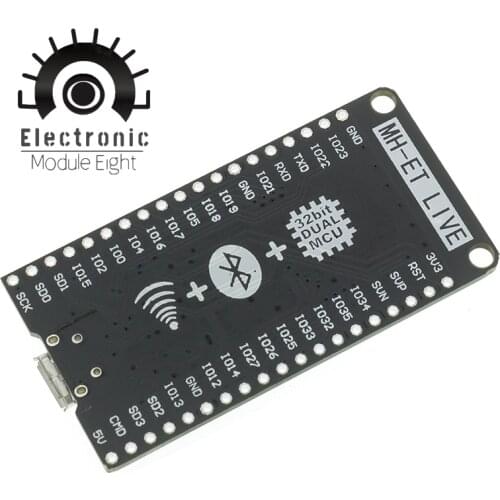 MH-ET LIVE ESP32 Development Board WiFi+Bluetooth Ultra-Low Power Consumption Dual Core ESP-32 ESP-32S Similar ESP8266 CH9102X