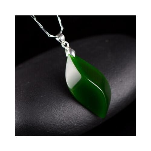 Natural Genuine Hetian jadees Water Drop Pendant multi style womens necklace jadees Amulet