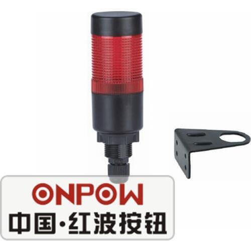 ONPOW HBJD40-D 40mm Red, Green, Yellow Industrial Warning Light 24V/220V one layer LED Tower Light