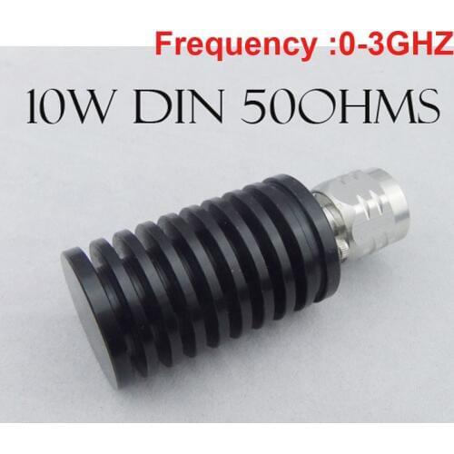 RF load telecomoe use 10W power 0-3ghz N male RF COAXIAL cable jack 10W N feeder connector coaxial load communication converter