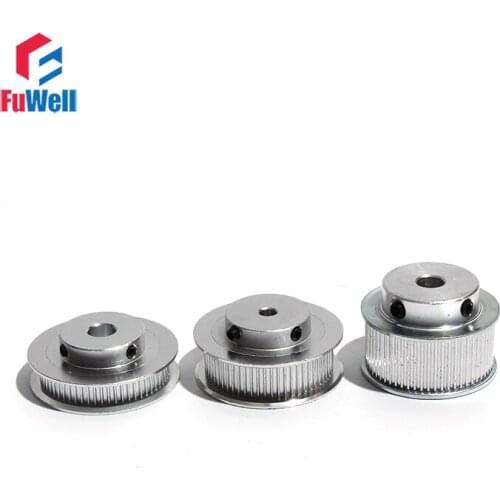 Timing Belt Pulley 2GT-60T 7/11/16mm Belt Width Transmission Gear Pulley 5/6/6.35/7/8/10/12/14mm Bore GT2 60Teeth Toothed Pulley
