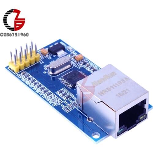 W5500 Ethernet Network Modules DC 3.3V 5V TCP IP 51 STM32 SPI Interface I/O MCU for Arduino