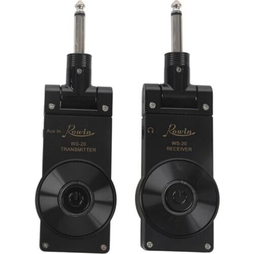 WS-20 Wireless Guitar System Transmitte Receive Digital Transmitter for Electric Guitar Bass Violin