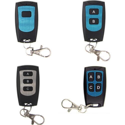 1 2 3 4 CH 1CH 2CH 3CH 4CH RF Waterproof Transmitter Wireless Remote Control ,315 / 433 MHz