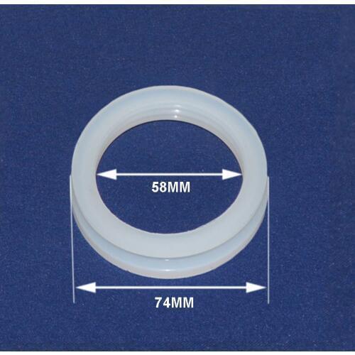 10Pcs silicon seal ring for vacuum tube solar water heaters,dia.58mm or 47mm white