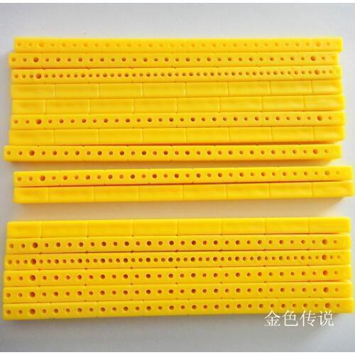 17184/7TW JMT 5Pcs ABS Plastic Toy Building Block Kit Transmission Link Bracket Axle Frame Model 4 Color Choose