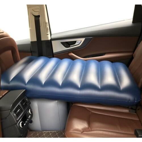 Car Travel Bed Inflatable Couch Outdoor Cushions All Fold Under Chair Float Airbed Half Mattress Automobile Travelling Gadgets