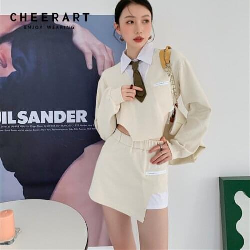 Женские мини юбки Cheerart China At AliExpress