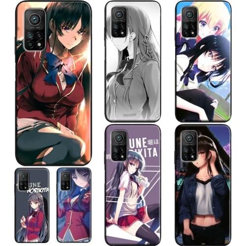Horikita Suzune Case For POCO X3 F2 Pro F1 Funda For Xiaomi Mi 9T 10T Pro A3 9 Mi Note 10 Lite Coque