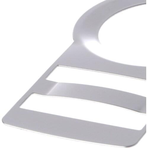 Stainless Steel Headlight Switch Decor Sticker Trim For Chevrolet Malibu Cruze