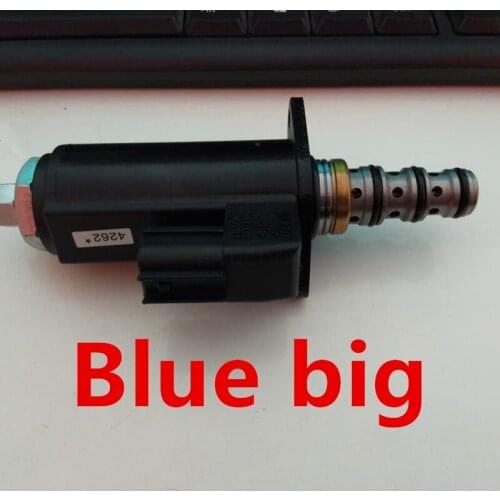 For excavator Kobelco 200/230/330/350-6 rotary brake (blue big) solenoid valve imported solenoid valve high-quality accessories