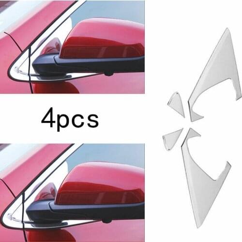 Chrome Window Front Triangle Cover Trim 4pcs Fit For Chevrolet Equinox 2018-2020 Car modification Auto parts