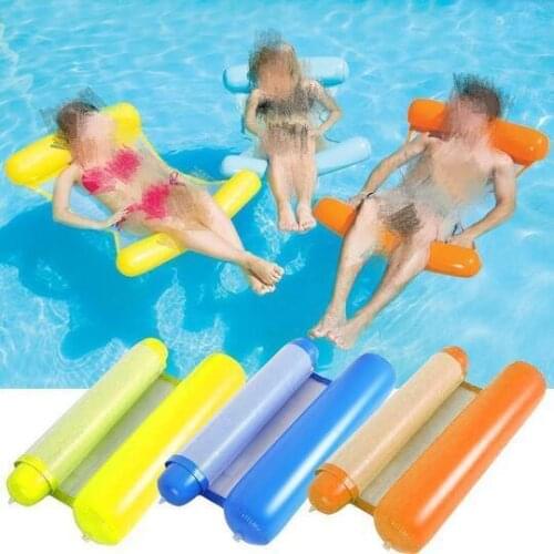 Multi-Purpose Pool Float Ship Outdoor Foldable Water Hammock Swimming Pool Inflatable Air Mattress Beach Lounger Sleeping Bed Ch