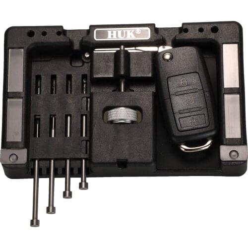 Kutery Original HUK Key Fixing Tool Vice Of Flip key Pin Remover Split Disassembly Pin Tool For Locksmith Tool With 4 Pins