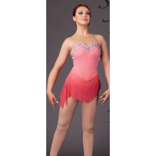 Girls Figure Skating Dresses Elegant New Brand Competition Ice Figure Skating Dress Children DR3519
