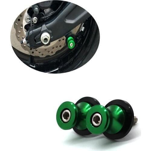 Suitable for Kawasaki Ninja 250R 300 400R 650R motorcycle CNC aluminum alloy bracket swing arm spool slider bracket screw 10mm