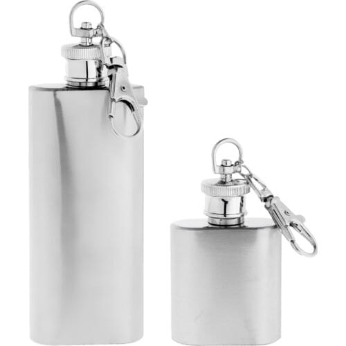 Portable Hip Flask Drinkware Alcohol Flagon Whiskey Bottle Outdoor Fishing