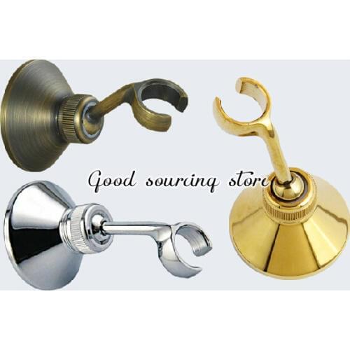 Silver golden antique brass shower holder