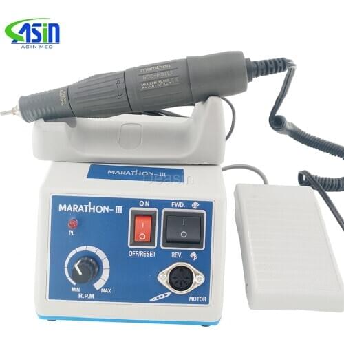 Dental Lab MARATHON Micromotor Machine N3 + 35K RPM SDE-H37L1 Polishing Handpiece Saeyang