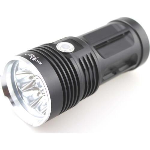SKY RAY King 7xCREEXML T6 3-Mode 9000LM LED Flashlight (4x18650)