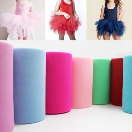 15CM*5M Sheer Crystal Organza DIY Tulle Roll Fabric For Wedding Party Decoration Organza Chair Sashes Table Cloth Decoration