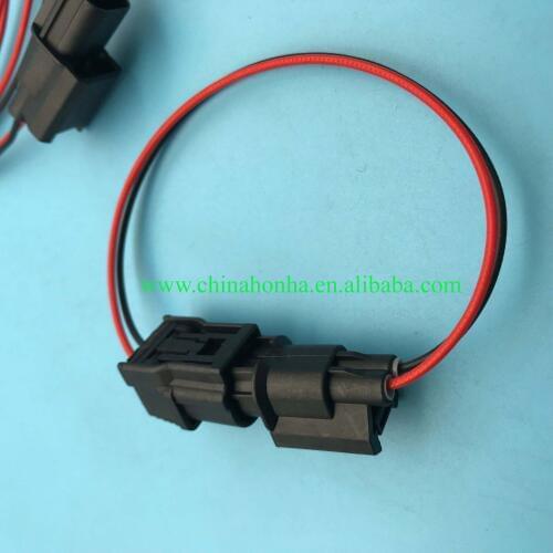 Free shipping 1/10/20/50 pcs/lots 2 pin/way Female and Male connector with 18AWG 20cm wire 6189-7036