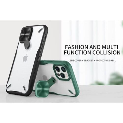 Luxury Shockproof Camera Lens Protection Metal Stand Mobile Phone Case For iPhone 12 Pro Max 11 XR 8 Plus Cellphone Cover Fundas