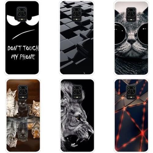 For Redmi Note 9S Case Silicone TPU Phone Case For Xiaomi Redmi Note 9S Note9S Case Soft Cover