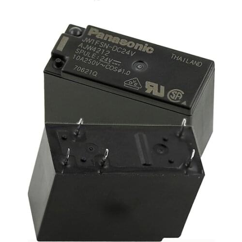 HOT NEW 24V relay JW1FSN-DC24V JW1FSN DC24V JW1FSNDC24V DC24V 24VDC 24V 10A 250VAC 5PIN