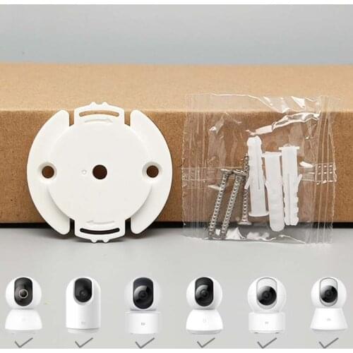 Xiaomi Mijia camera on the wall fixed upside down installation round base plate bracket buckle shell accessories