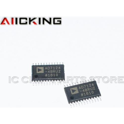 2/PCS AD7124-4BRUZ AD7124 TSSOP24 Integrated IC Chip New original