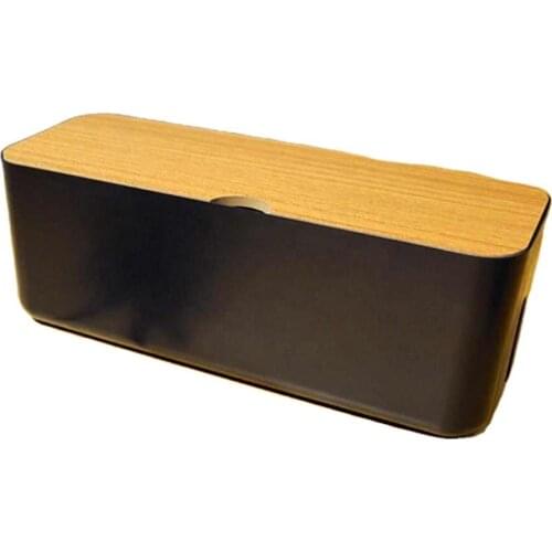 Cable Storage Box Power Strip Wire Case Anti Dust Charger Socket Organizer Network Line Storage Bin Charger Wire Management
