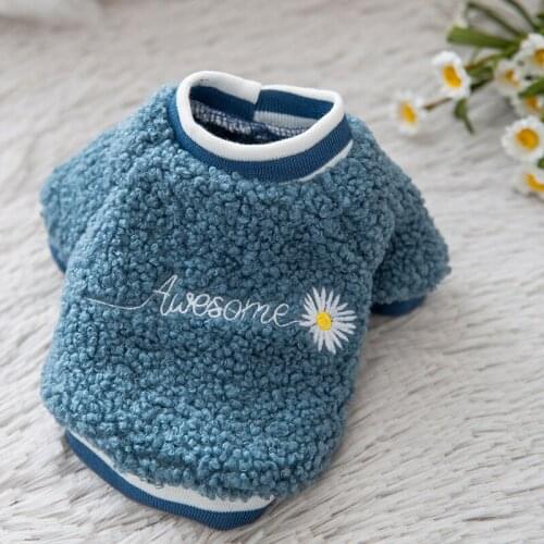 Pet Dog Costume Cute Animal Printed Pet Coat Cotton Soft Pullover Dog Shirt Jacket Sweatshirt Cat Sweater Pets Clothing Outfit