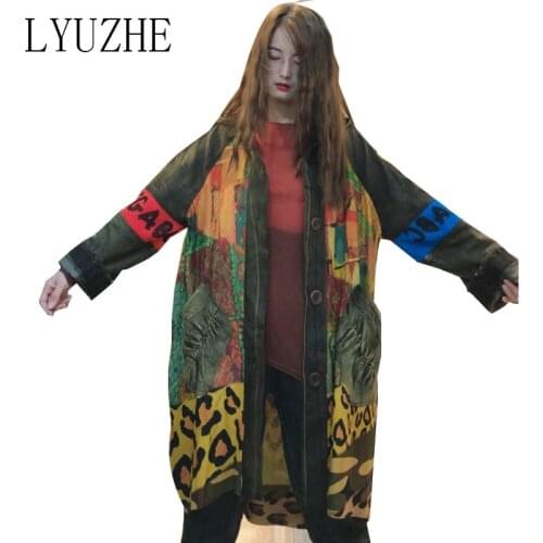 LYUZHE Women's Trench Coats