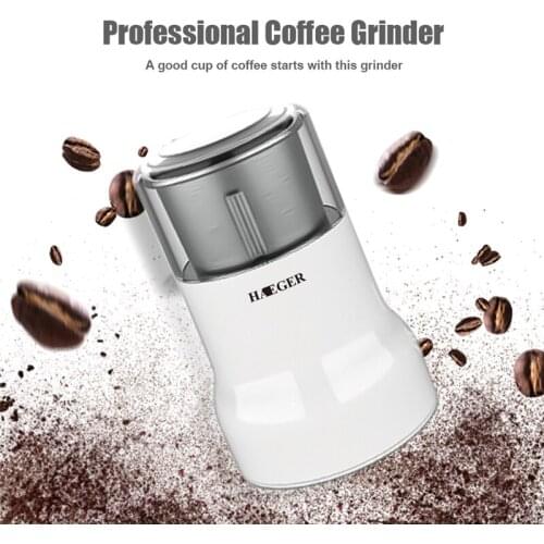 Mini Electric Coffee Grinder Portable Cafe Grass Nuts Herbs Grains Pepper Tobacco Spice Flour Mill Coffee Beans Grinder Machine