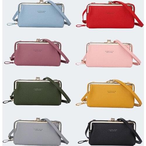 Fashion Small Crossbody Bags Women Matte Leather Shoulder Messenger Bag Female Handbag Bolsas Ladies Cell Phone Bag Clutch Purse