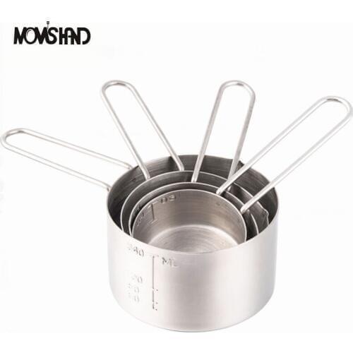 MOM'S HAND Measuring Cups Stainless Steel